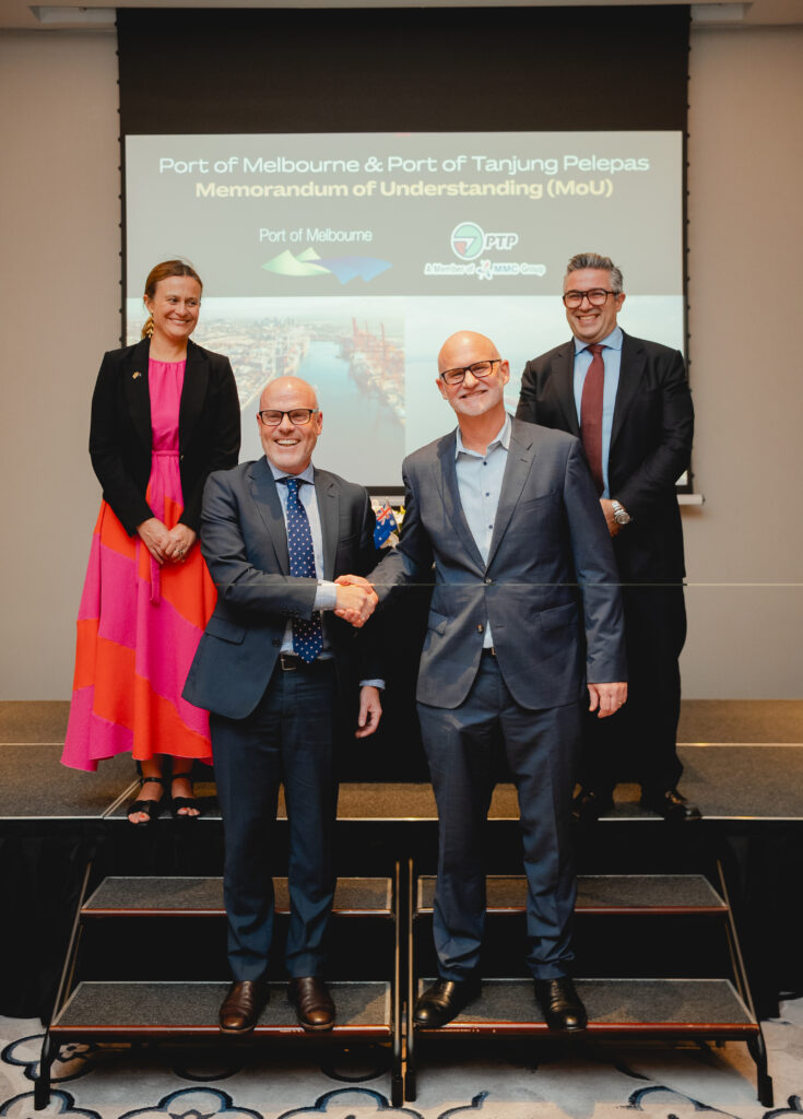 Port of Melbourne and PTP partner to advance sustainable port operations