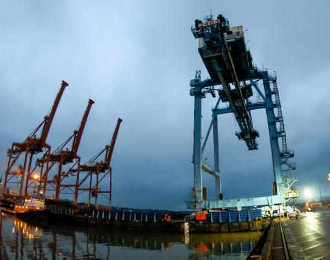 NWSA retires two legacy cranes at Terminal 7