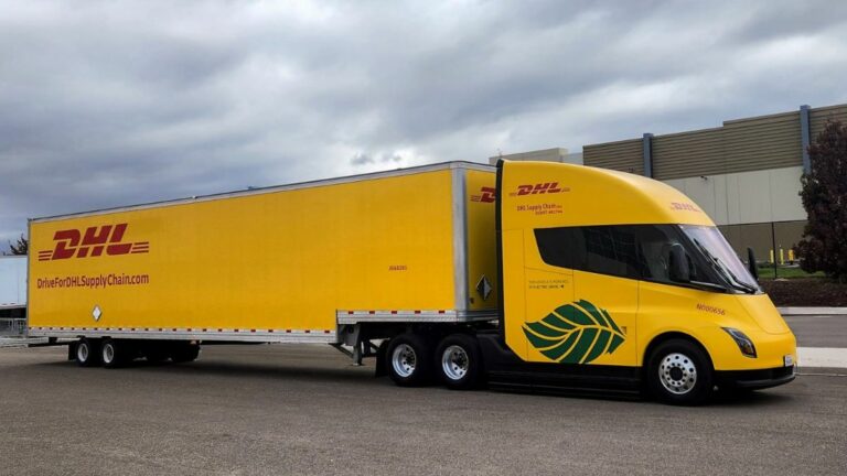 DHL adds first Tesla Semi to North American fleet