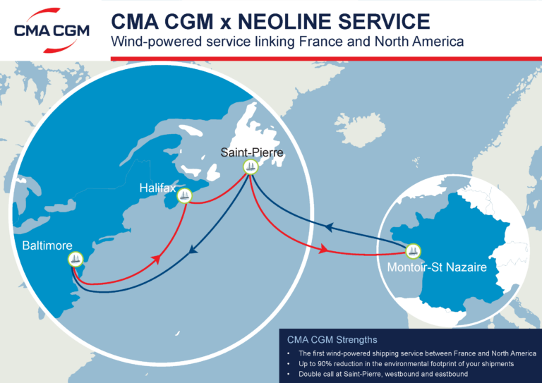 CMA CGM offers access to NEOLINER ORIGIN transatlantic service