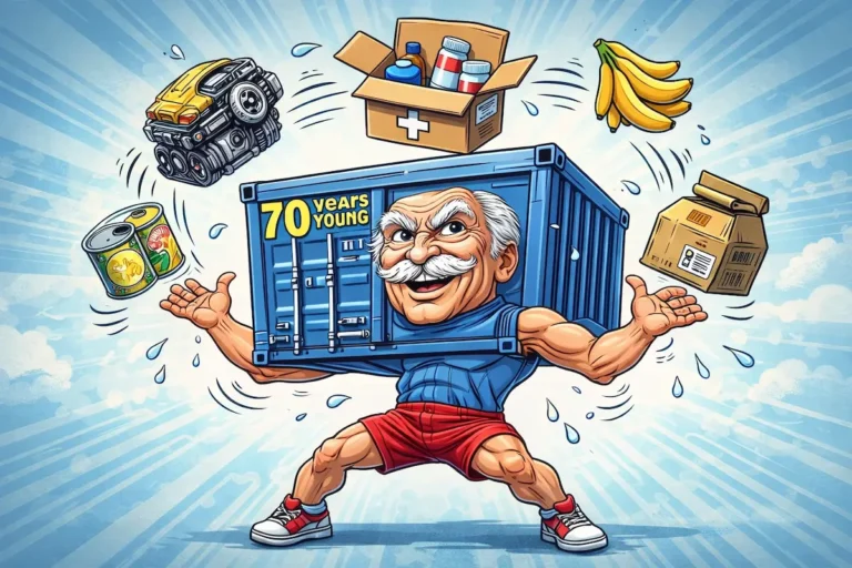 Happy 70th Birthday, Dear Container.. You’ve only gotten stronger..