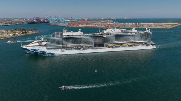 Star Princess makes West Coast debut at Port of Los Angeles