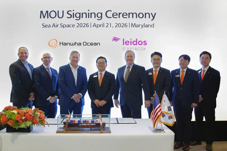 Hanwha Ocean and Leidos partner to boost naval shipbuilding capacity