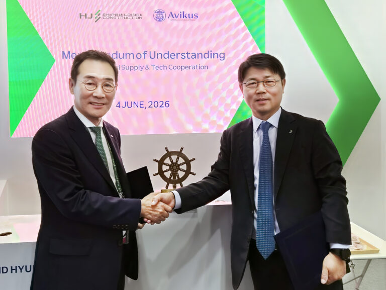 HJSC and HD Hyundai Avikus partner on autonomous navigation technology