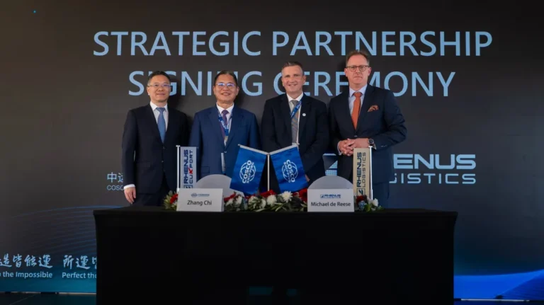 Rhenus and COSCO SHIPPING Specialized Carriers sign Cuxhaven partnership