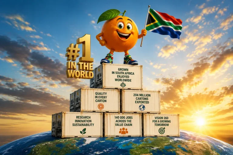 South Africa leads the world in citrus exports – a good news story