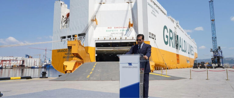 Grimaldi presents ammonia-ready car carrier Grande Istanbul