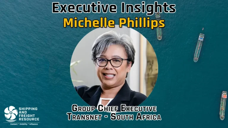 Our glass is half full – Executive Insights with Michelle Phillips, Group CE, Transnet